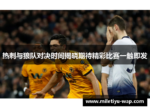 热刺与狼队对决时间揭晓期待精彩比赛一触即发